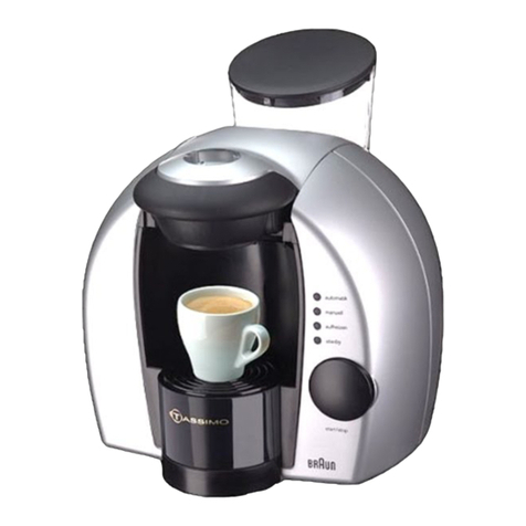 Braun Tassimo User instructions