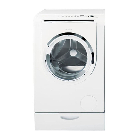 Bosch Nexxt washer Operating Operating, care and installation instructions