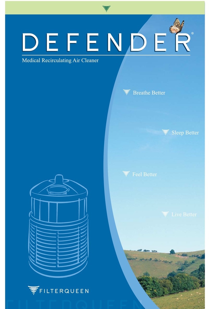 Filter Queen Defender owner's manual