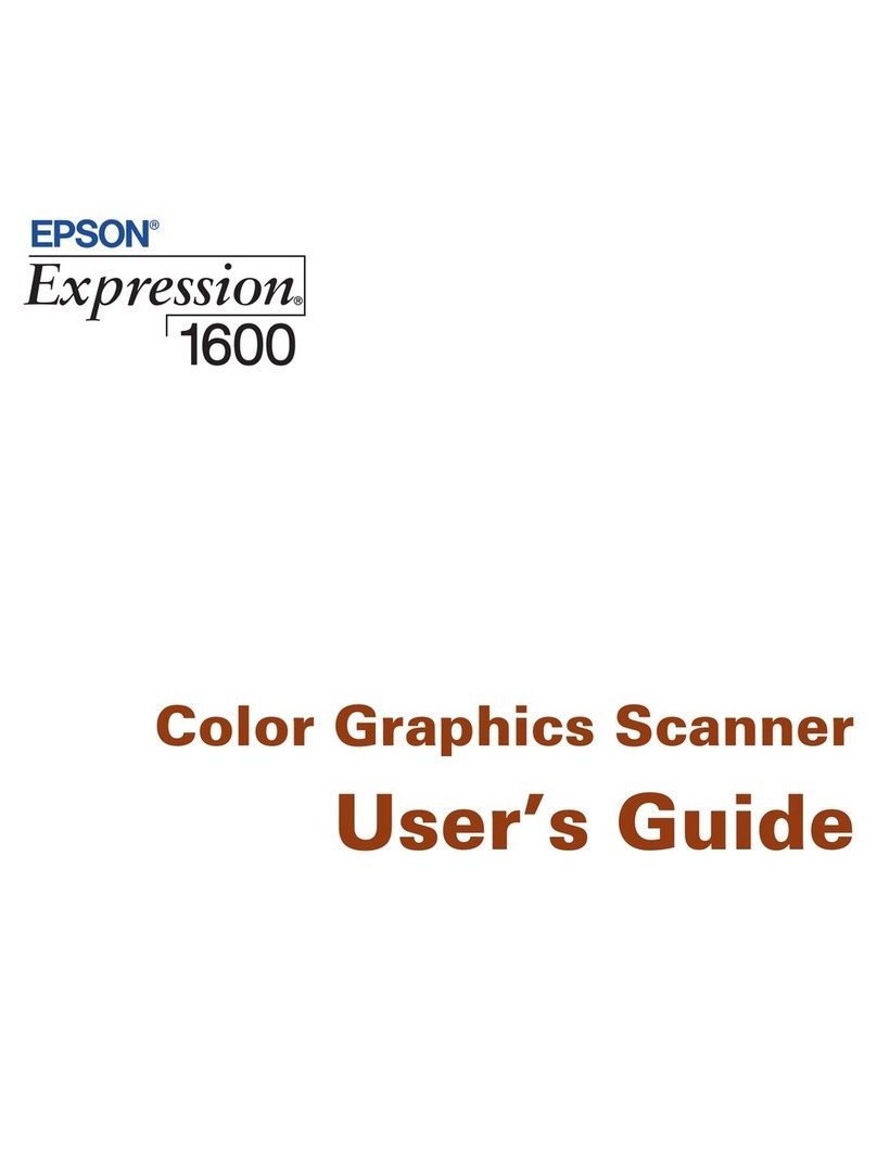 Epson Expression  1600 User manual