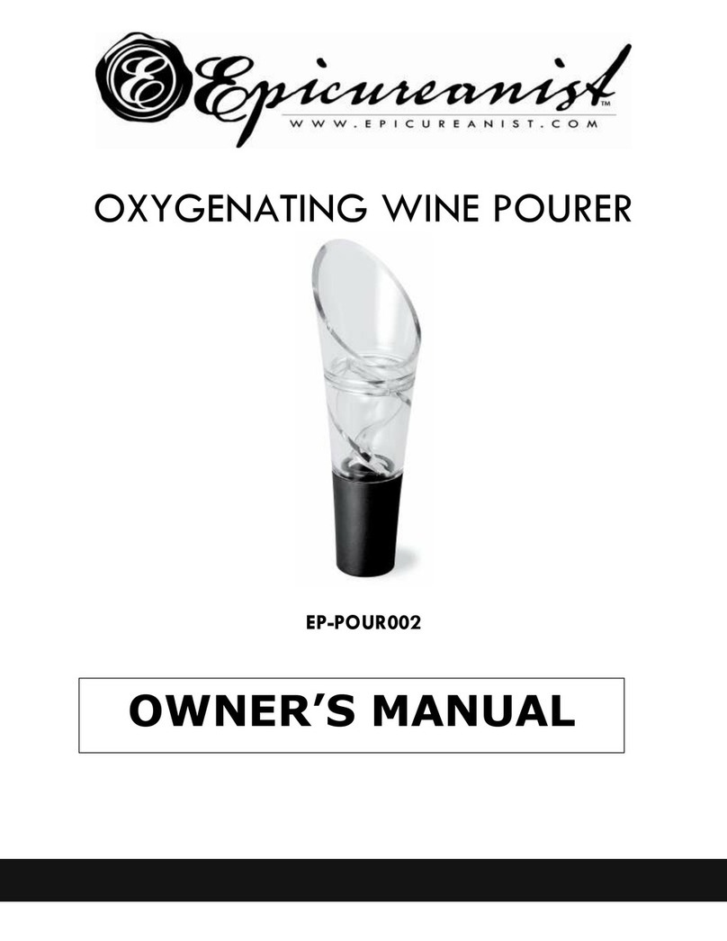 Epicureanist EP-POUR002 owner's manual