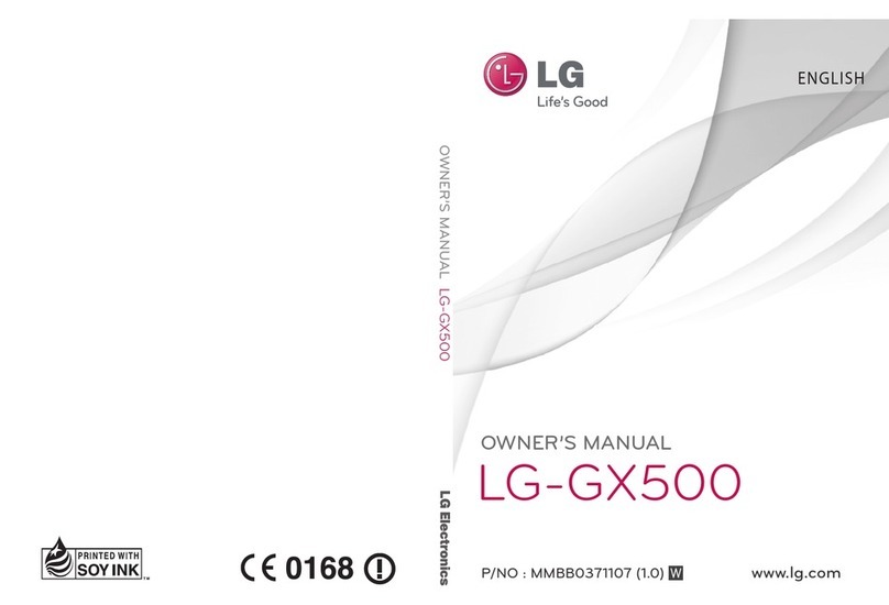 LG LG-GX500 User manual