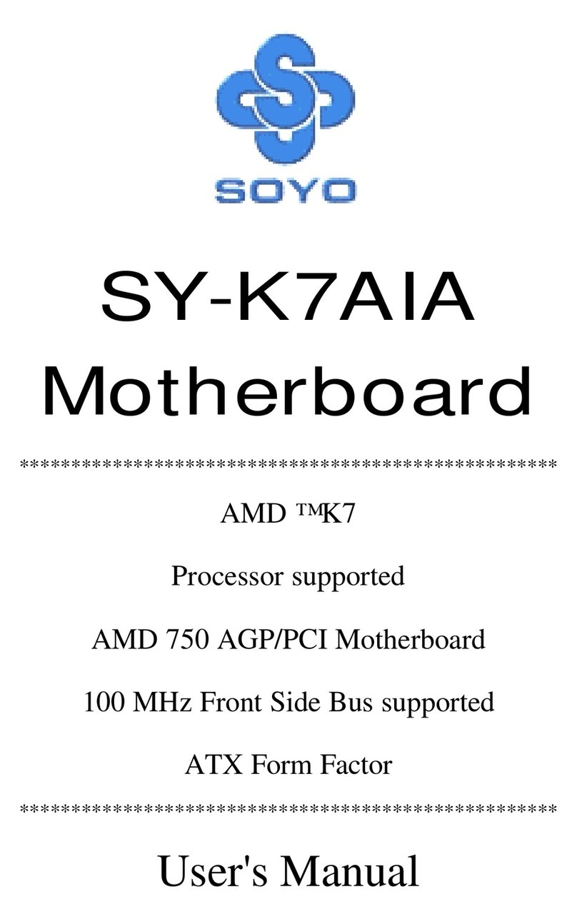 SOYO SY-K7AIA user manual