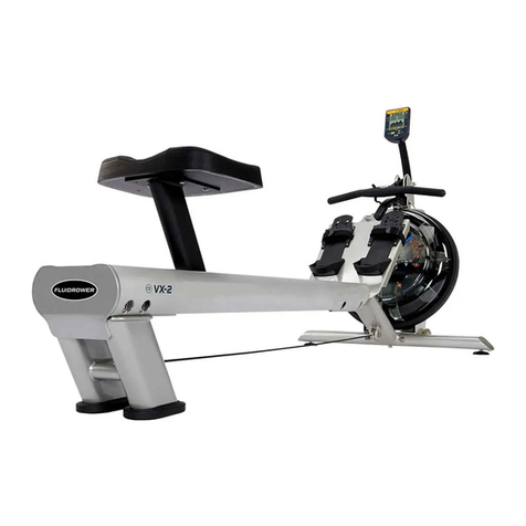 First Degree Fitness VX-2 Fluid Rower owner's manual