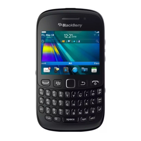 Blackbe;rry Curve 9220 User manual