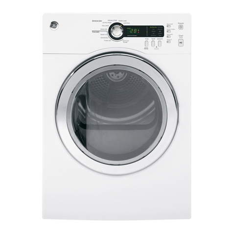 GE DCVH480EK0WW User manual