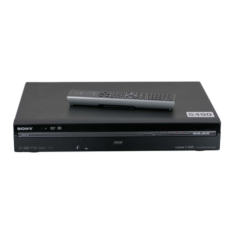 Sony RDR-HXD870 operating instructions