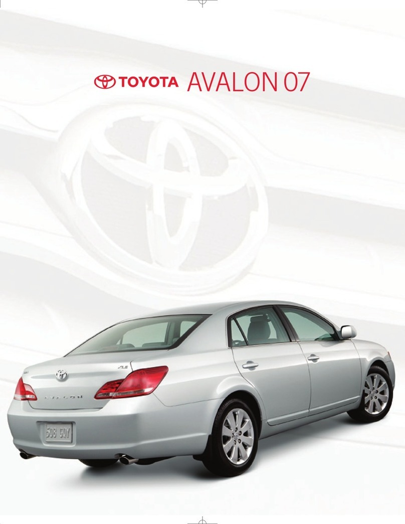 Toyota Avalon 2007 Brochure & specs