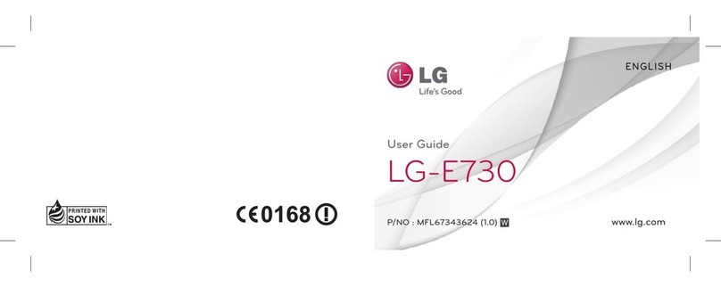 LG Optimus E730 User manual