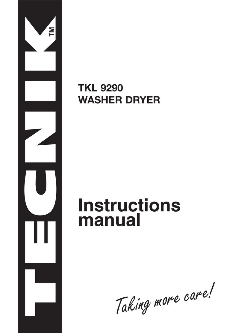 Tecnik TKL 9290 instruction manual