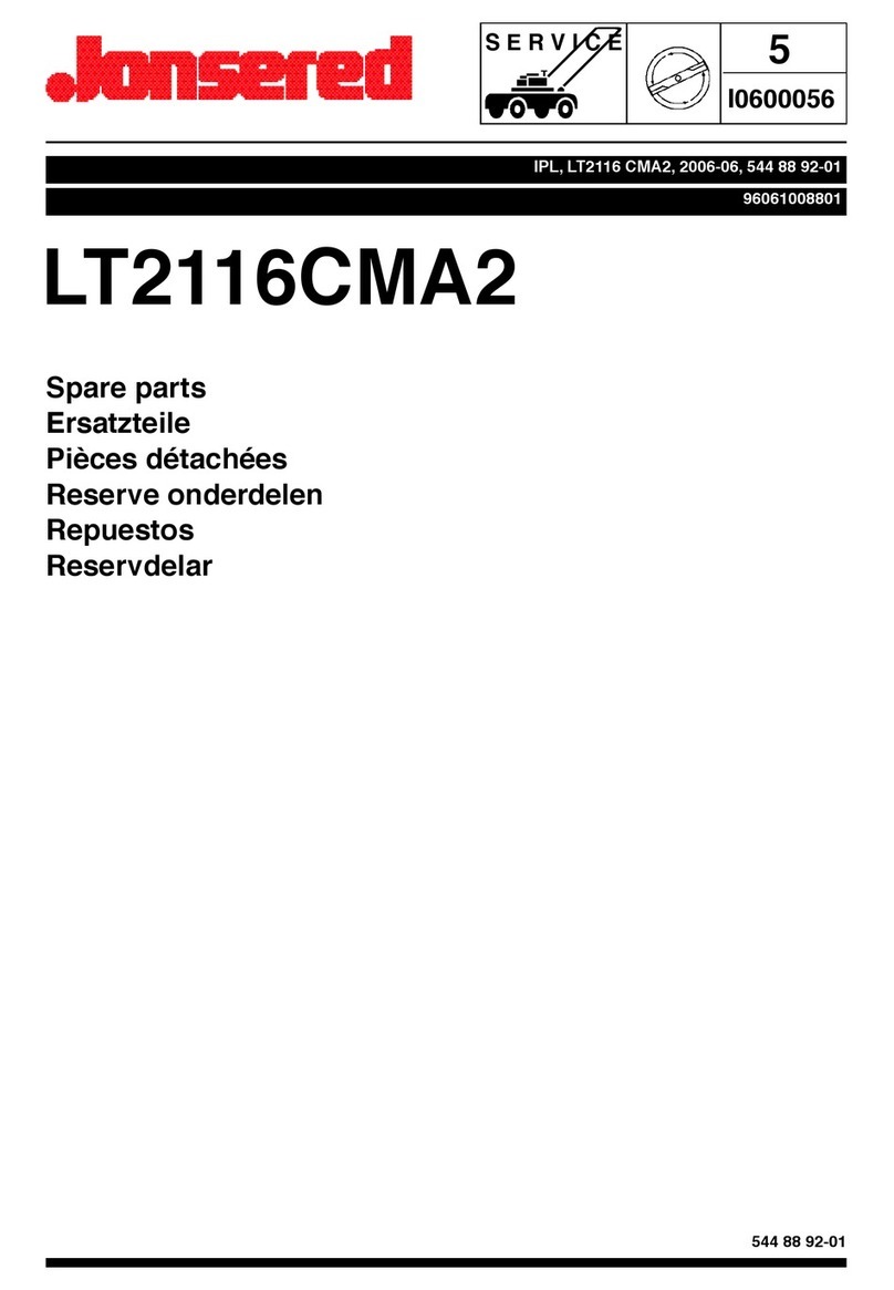 Jonsered LT2116CMA2 Guide
