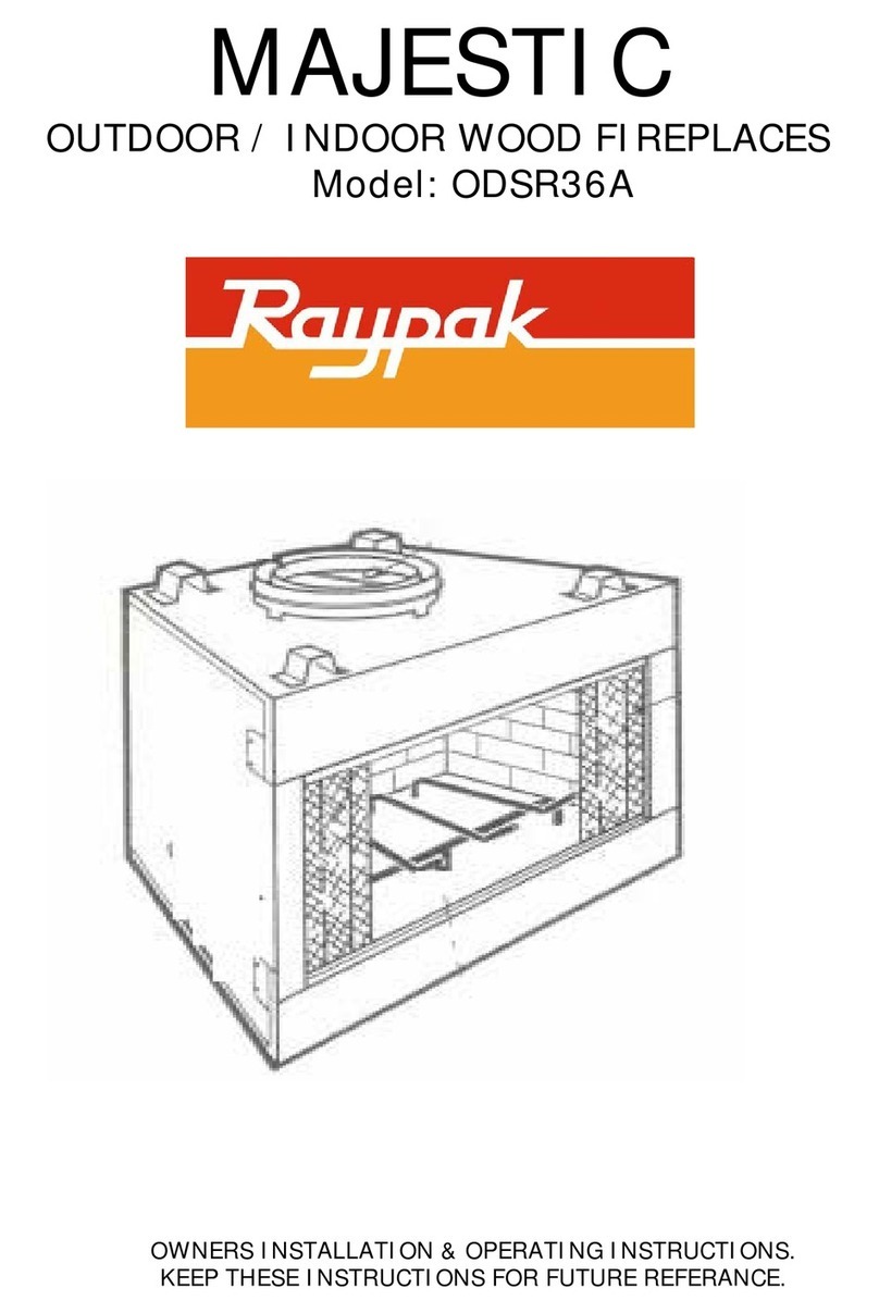 Raypak Majestic ODSR36A Owners installation & operating instructions Raypak Majestic ODSR36A Owners installation & operating instructions