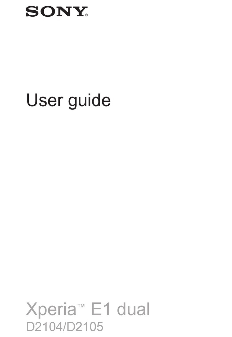 Sony Xperia E1 dual D2104 User manual
