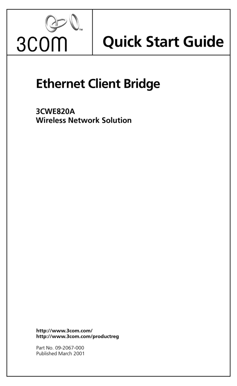 3Com 3CWE820A quick start guide
