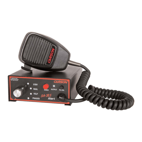 Carson SA-385-10 User manual Carson SA-385-10 User manual