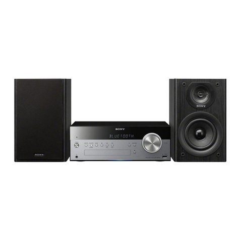 Sony CMT-SBT300W User manual