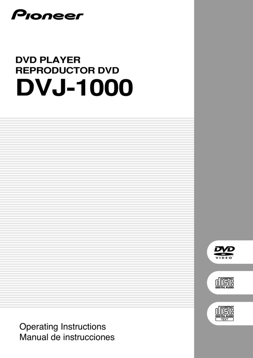Pioneer DVJ-1000 User manual