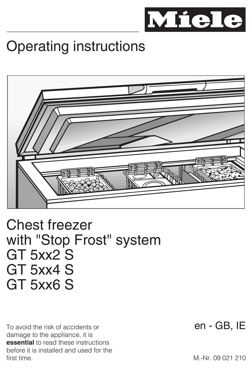 Miele GT 56 S User manual