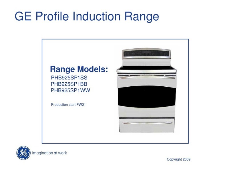 GE PHB925SP1SS User manual