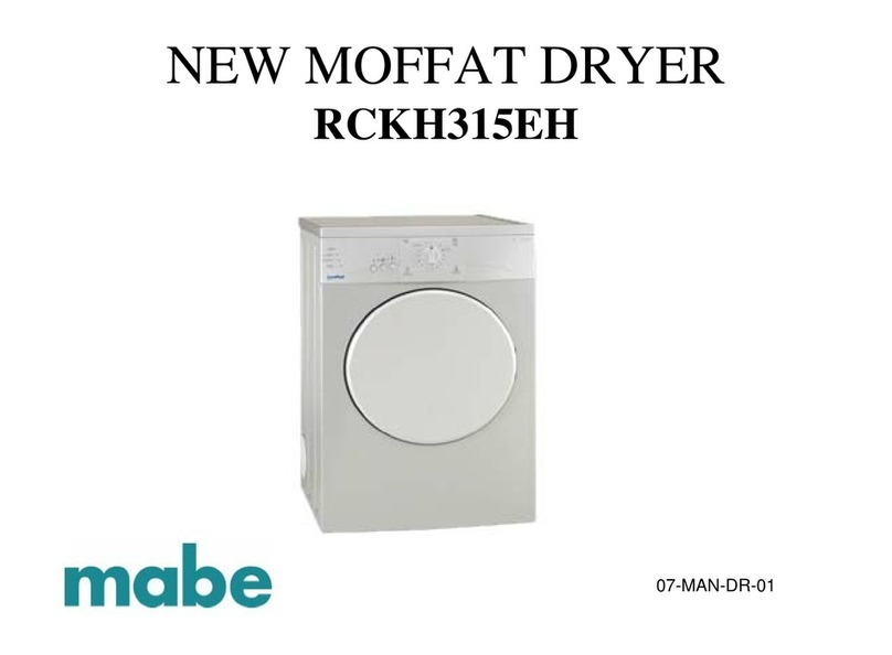 Moffat RCKH315EH user manual