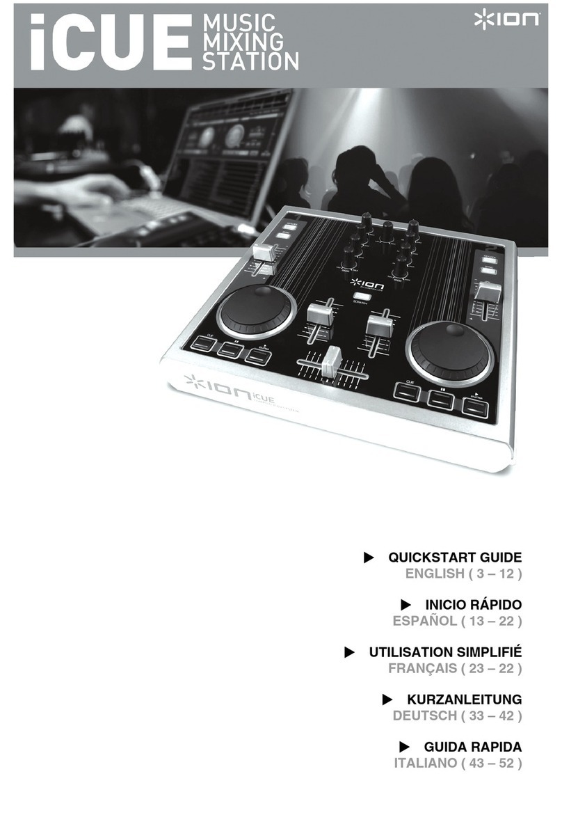 ION iCUE User manual