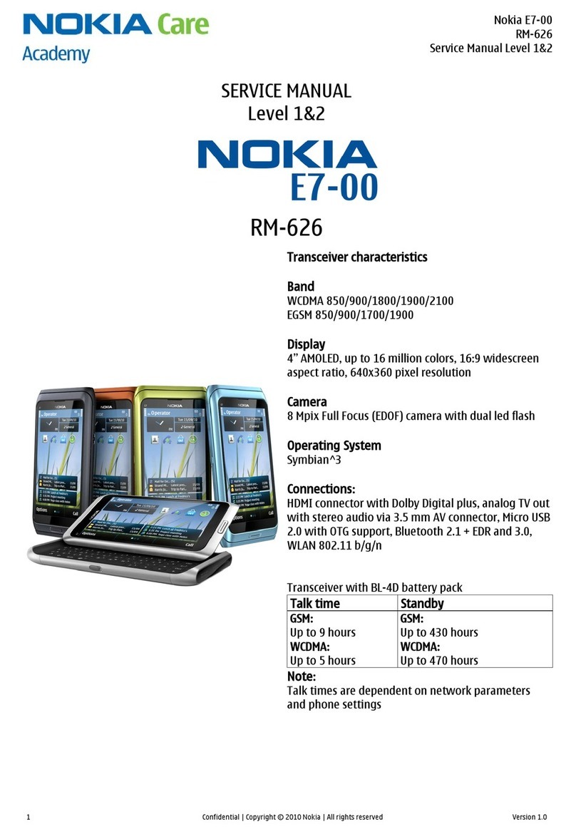 Nokia E7-00 User manual