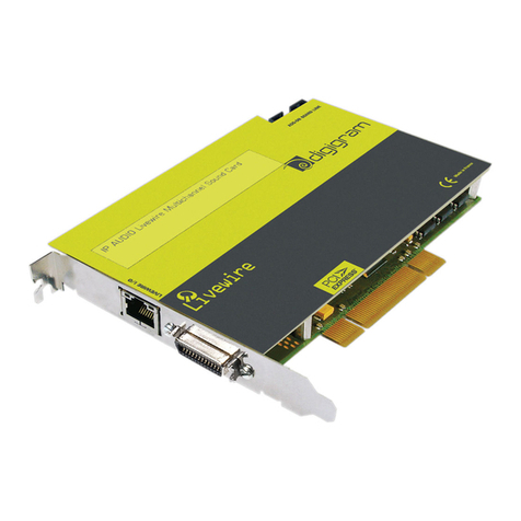 Digigram PCX-IP LW881e user manual