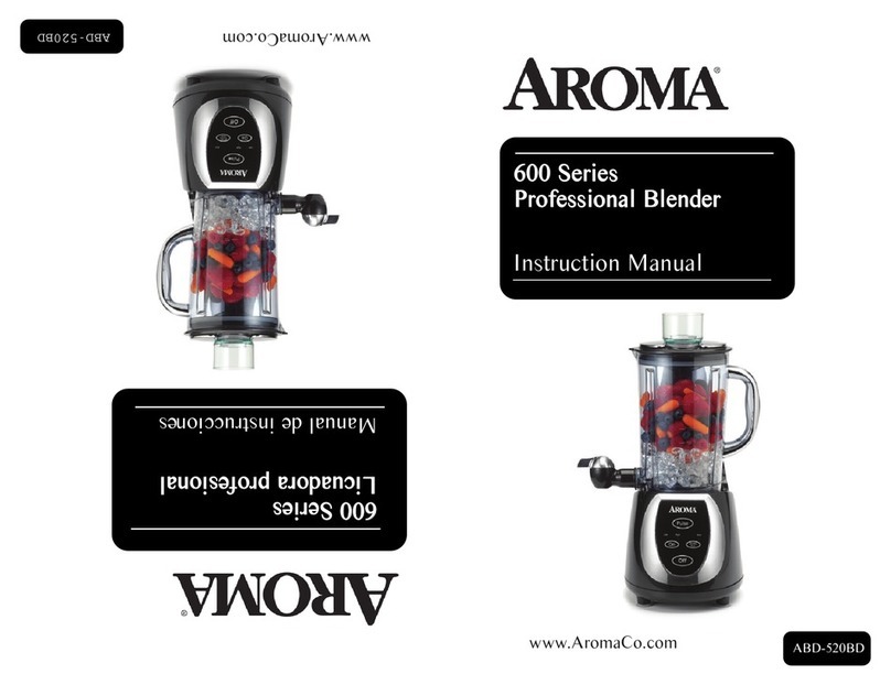 Aroma 600 Series instruction manual