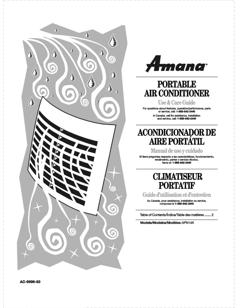 Amana APN14K User manual