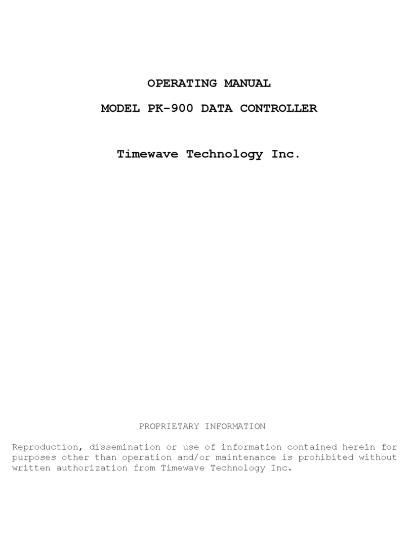 Timewave PK-900 User manual