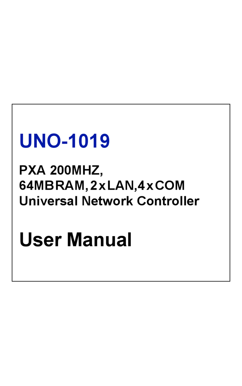 Advantech UNO-1019 User manual