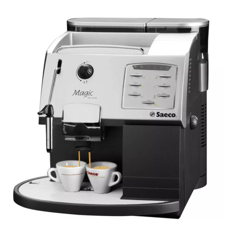 Saeco SUP012 R User manual