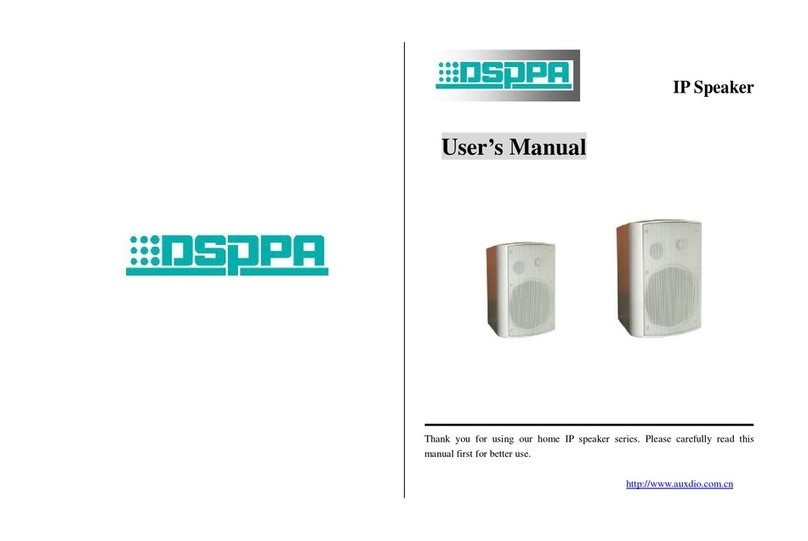 DSPPA IP Speaker user manual