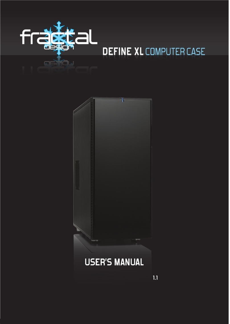 Fractal design DEFINE XL User manual
