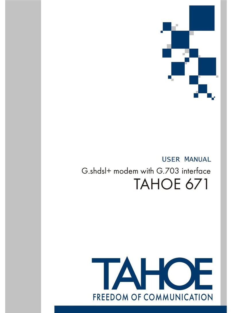 Tahoe 671 user manual