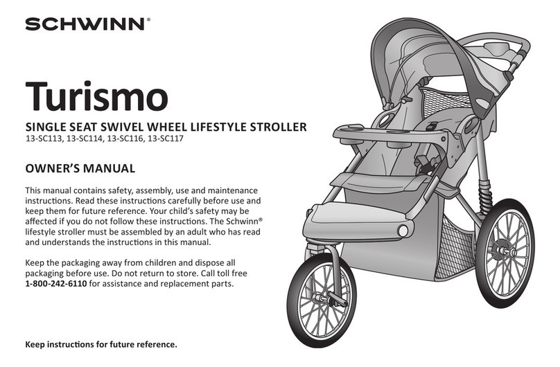 Schwinn Turismo 13-SC113 owner's manual