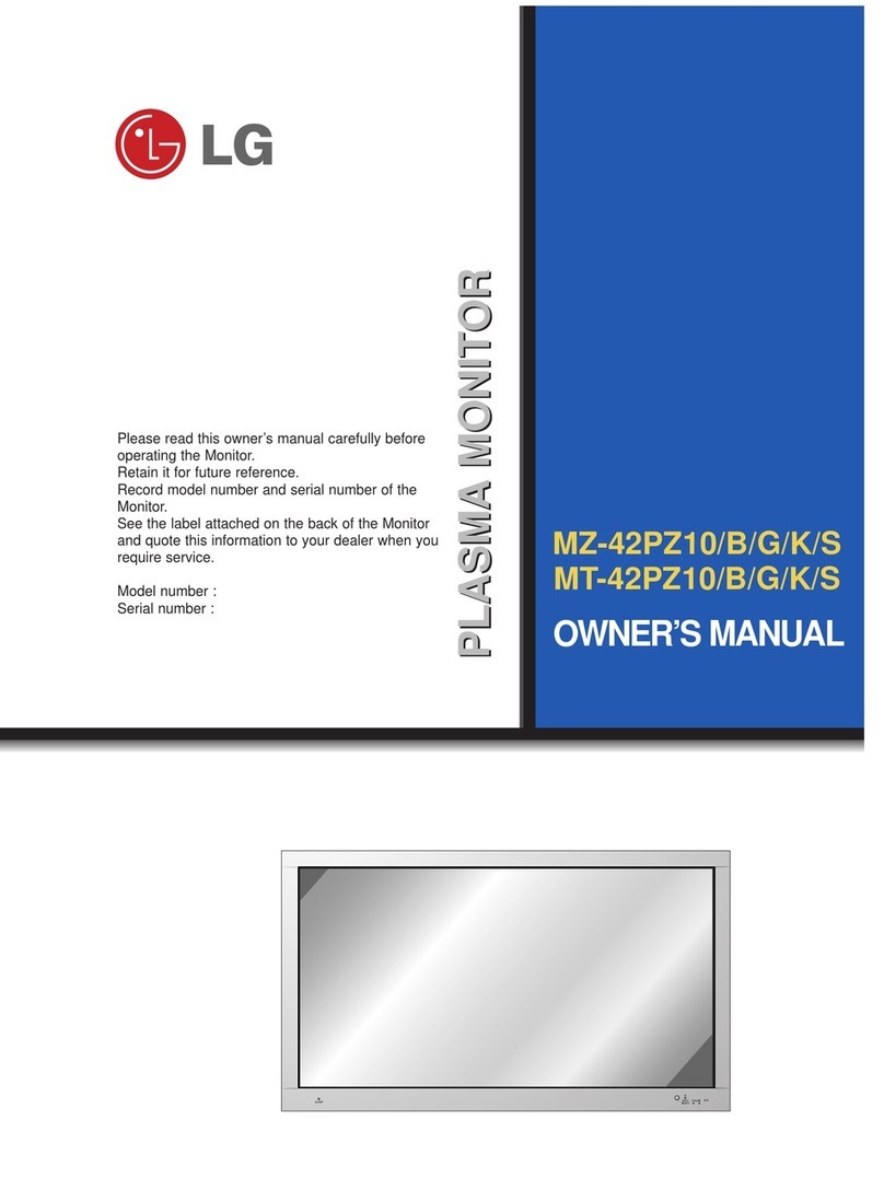 LG MZ-42PZ10 User manual
