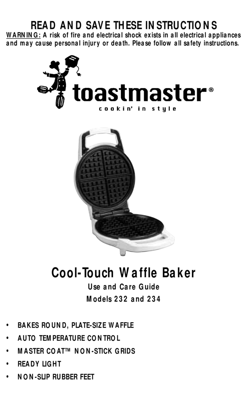 Toastmaster 232 User manual
