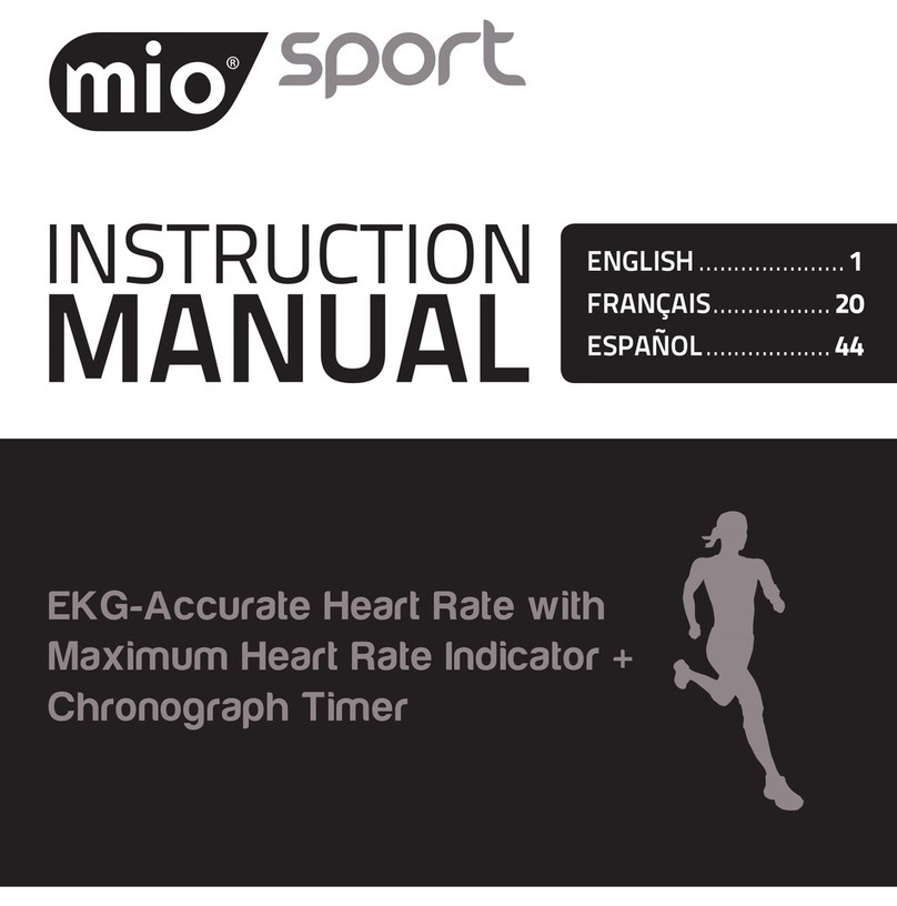 Mio Sport instruction manual