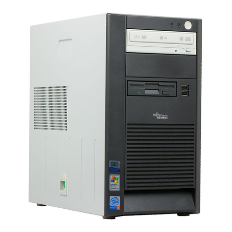 Fujitsu Siemens Computers SCENIC Edition X100 User manual