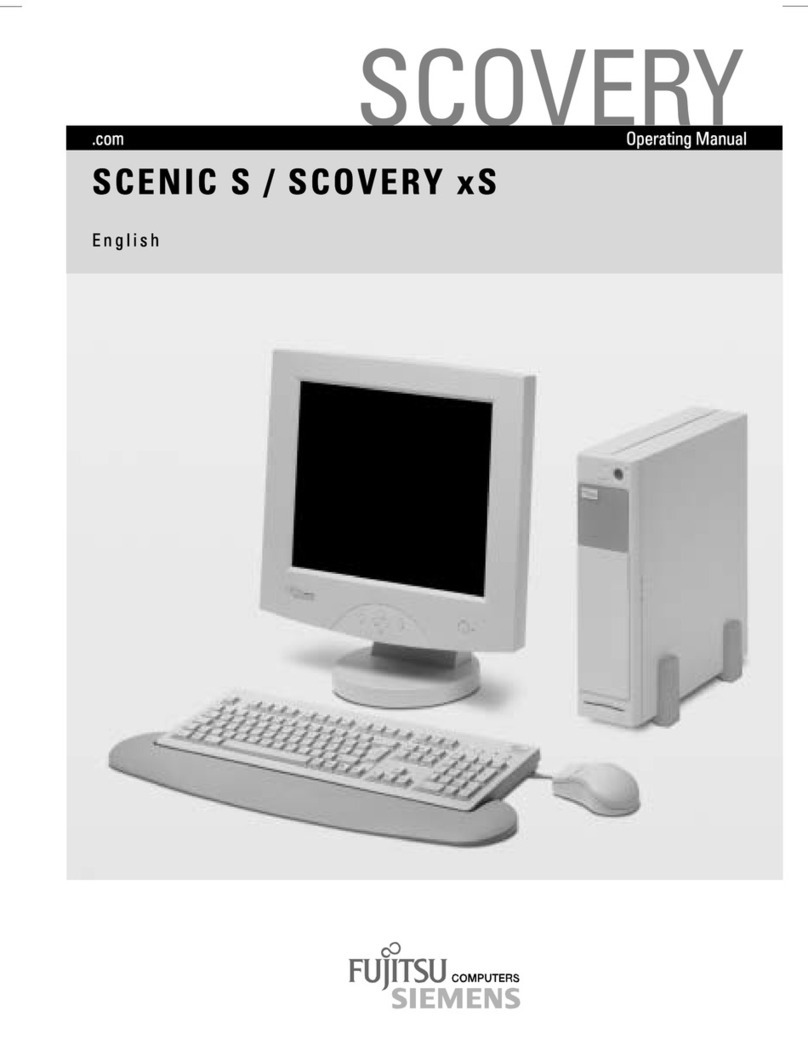 Fujitsu SCENIC S User manual