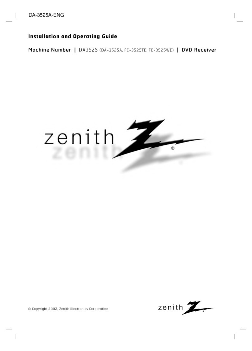 Zenith Zenith Z Installation guide Zenith Zenith Z Installation guide