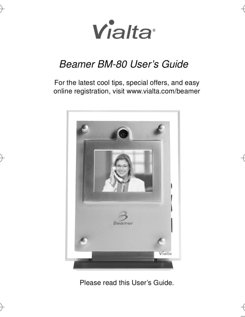 Vialta Beamer BM-80 user guide
