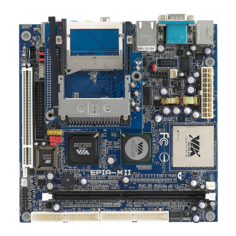 VIA Technologies EPIA MII-Series Mini-ITX User manual VIA Technologies EPIA MII-Series Mini-ITX User manual