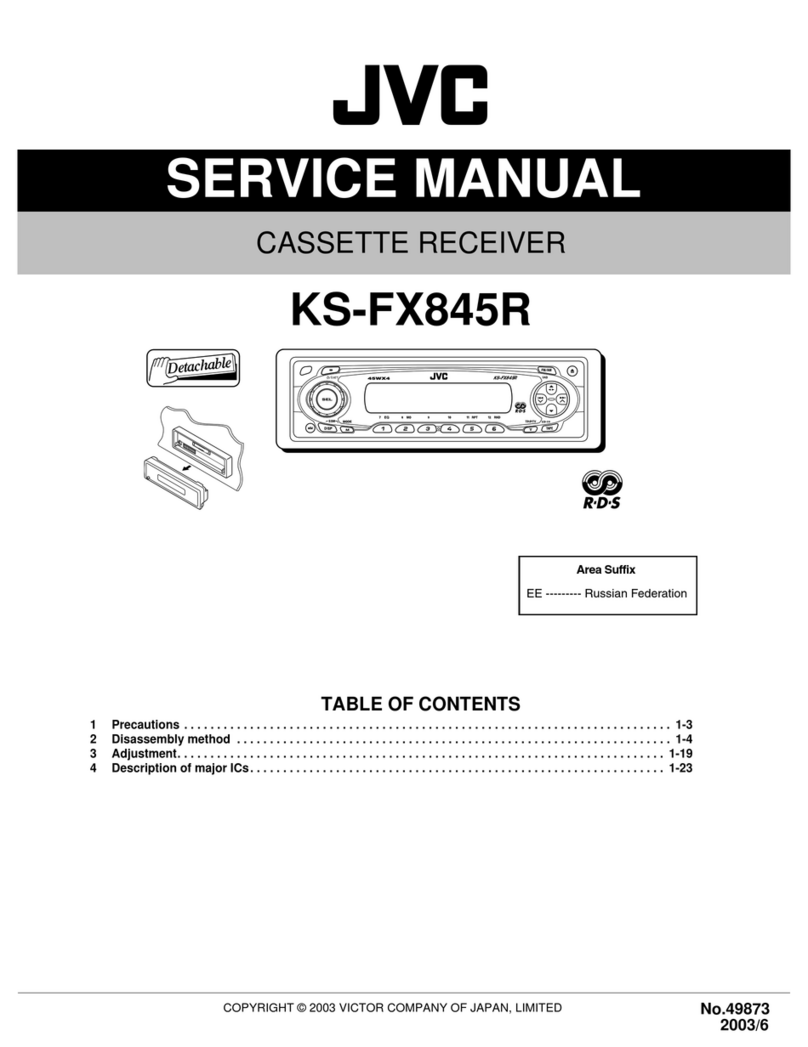 JVC KS-FX845R Service manual