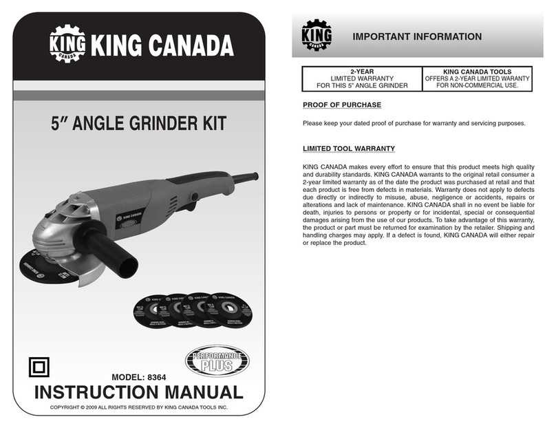 King Canada 8364 instruction manual