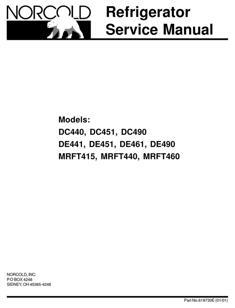 Norcold DC-440 User manual Norcold DC-440 User manual