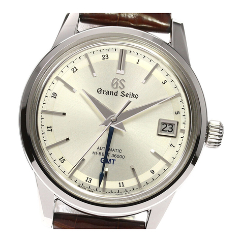 Seiko Cal. 9S85 operating instructions