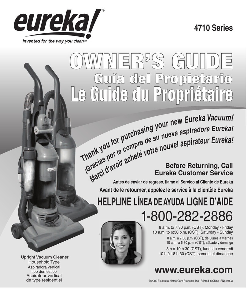 Eureka 4710 Series User manual