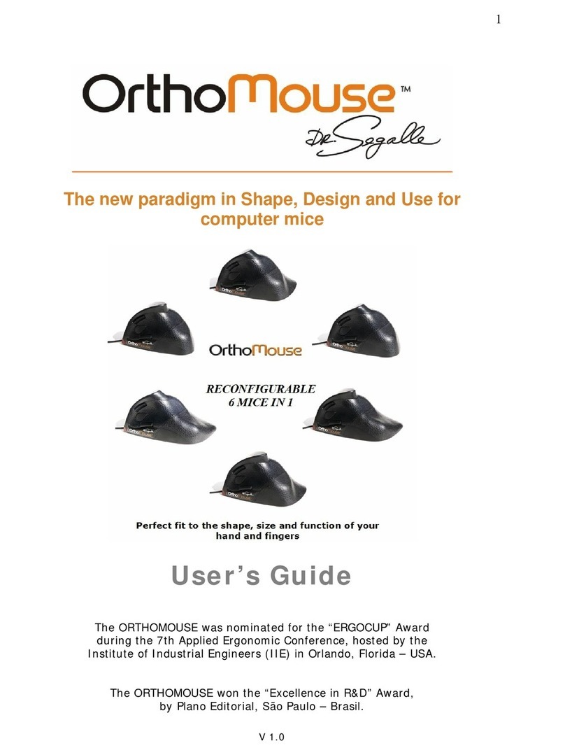 ORTHOVIA OrthoMouse user guide